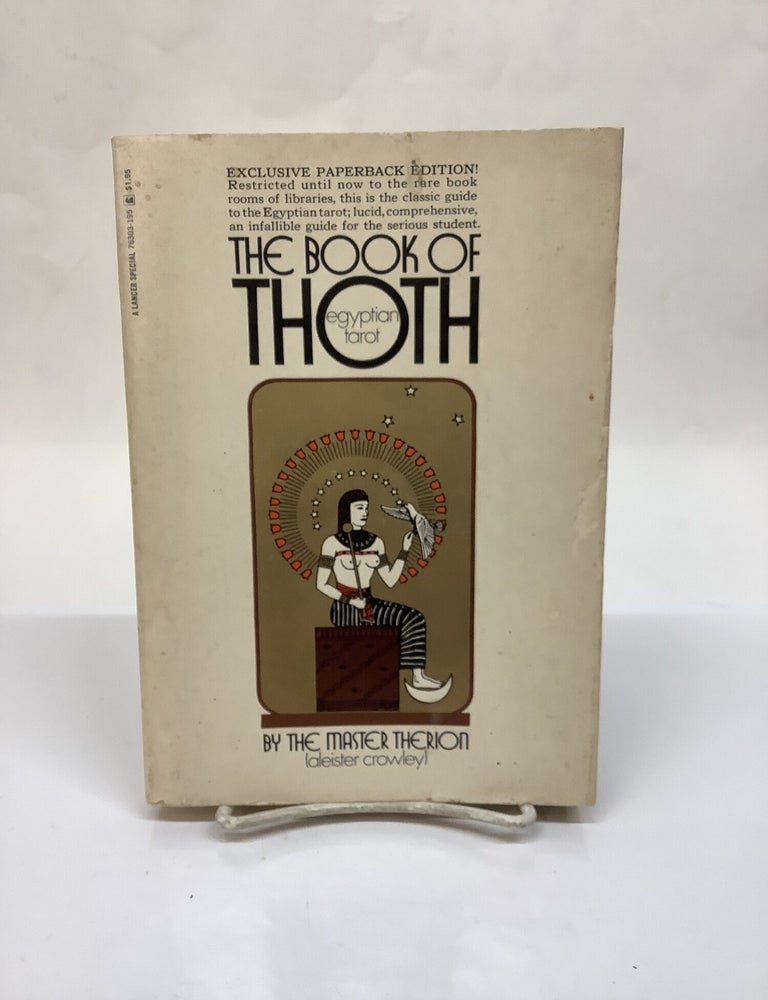 Item #116474 The Book of Thoth, Egyptian Tarot, 76303-195. Aleister Crowley, Master Therion.