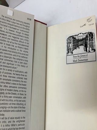 The Theater Essays of Arthur Miller