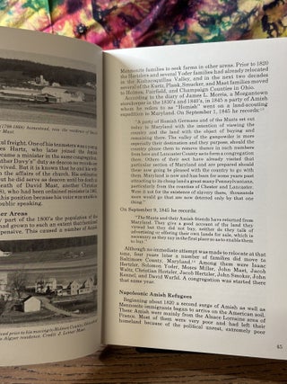 As Long As Wood Grows And Water Flows: A History of the Conestoga Mennonite Church