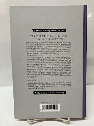 Teaching Legal History: Comparative Perspectives