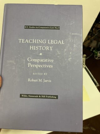 Teaching Legal History: Comparative Perspectives