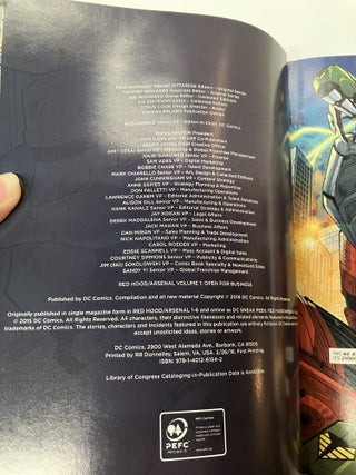 Red Hood/Arsenal, Vol. 1: Open for Business