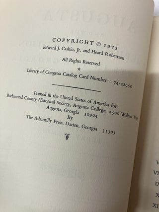 Augusta & the American Revolution: Events in the Georgia Back Country, 1773-1783