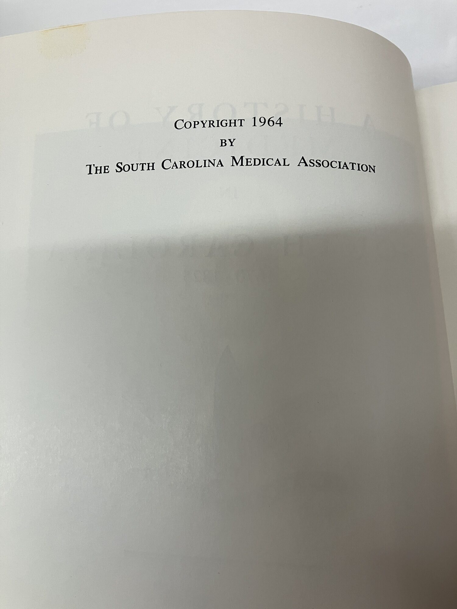 A History of Medicine in South Carolina, 1670-1825 | Joseph Ioor Waring