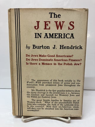Item #117828 The Jews in America. Burton J. Hendrick