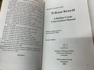 Ti Koze Kreyol: A Haitiain-Creole Conversation Manual