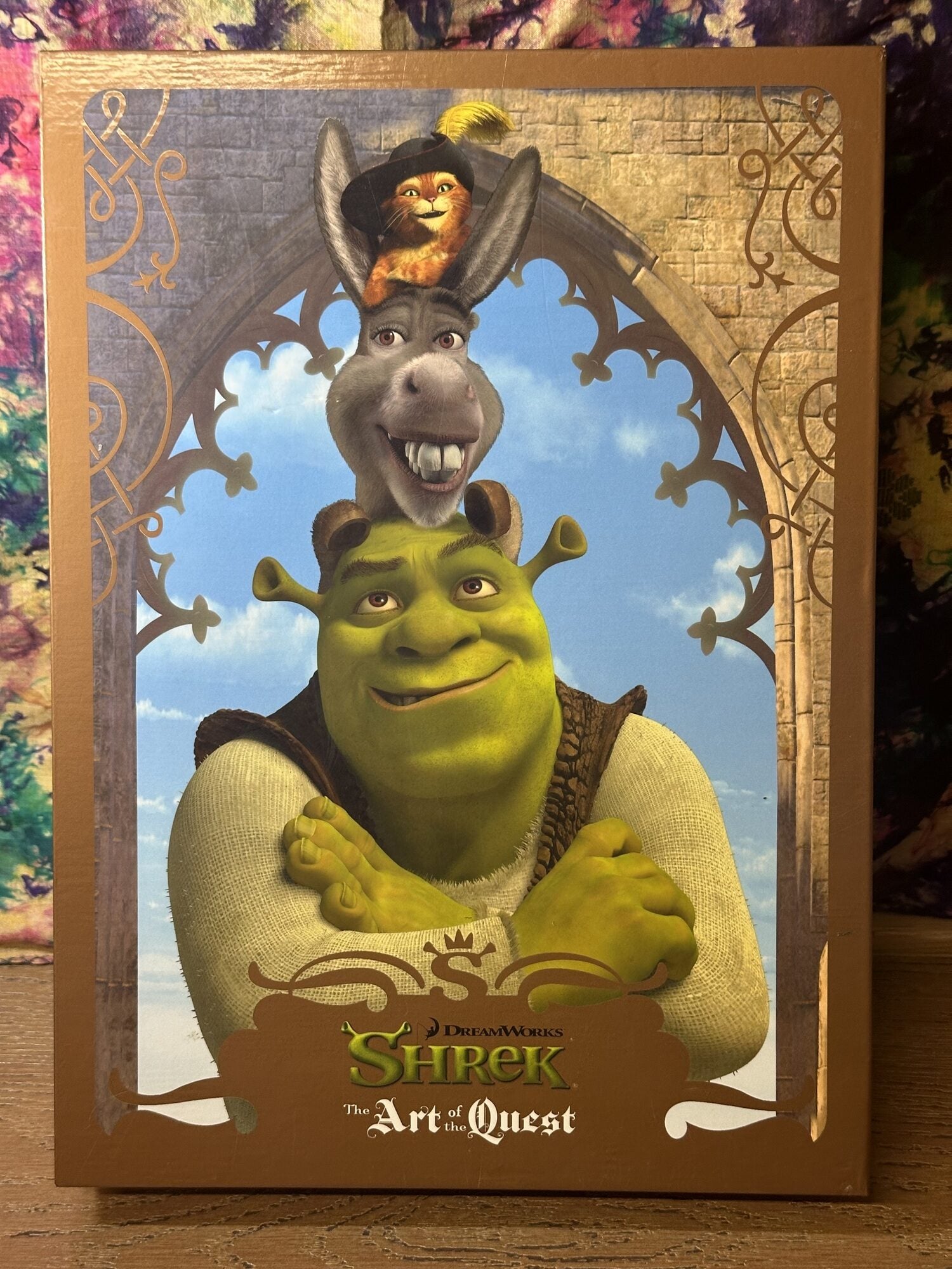 シュレック　設定資料集　Shrek Art of Quest　アートブック　海外 Shrek: The Art of the Quest w/ slipcase | Kathleen Jones | 1st edition