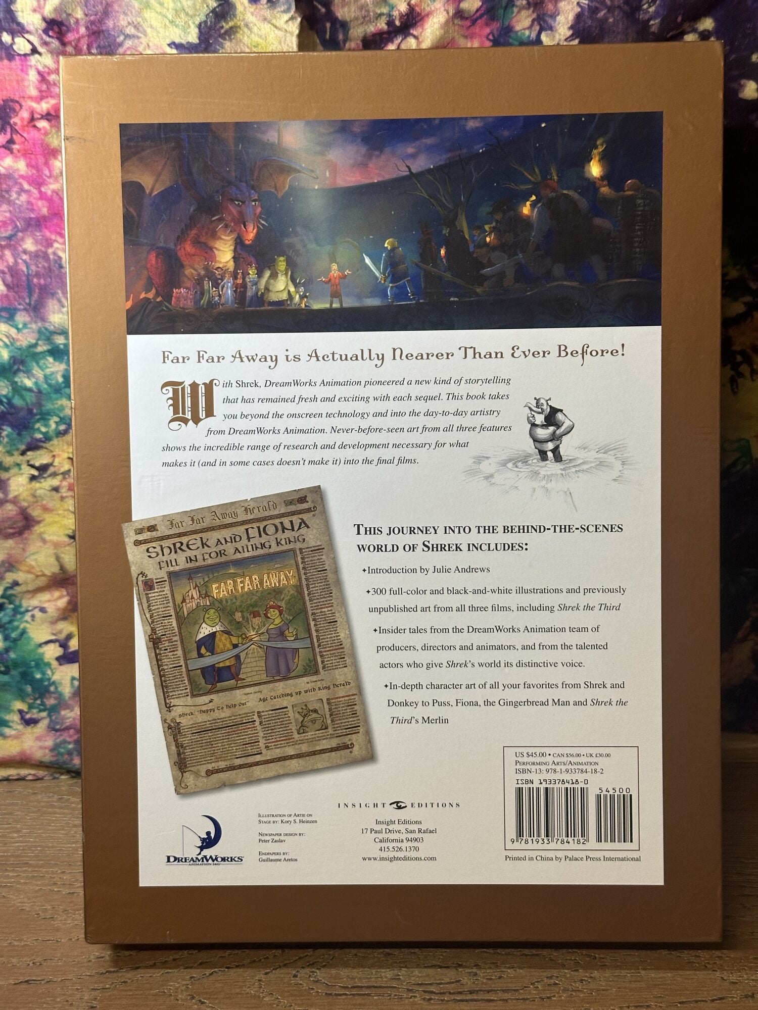 Shrek: The Art of the Quest w/ slipcase | Kathleen Jones | 1st edition