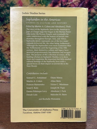 Sephardim in the Americas: Studies in Culture and History