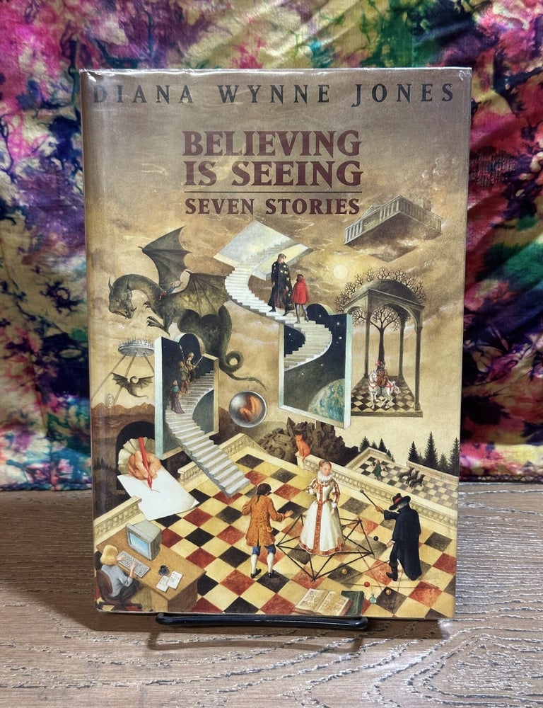 Item #118968 Believing is Seeing - Seven Stories. DIana Wynne Jones.