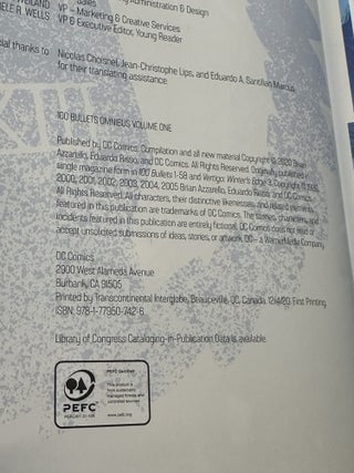 100 Bullets Omnibus, Vol. 1