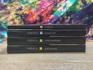 Item #118986 Living Language: French (set including Essential, Intermediate, Advanced, Notebook...