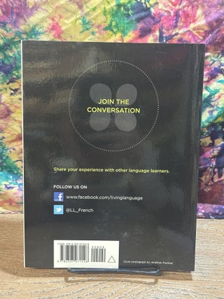 Living Language: French (set including Essential, Intermediate, Advanced, Notebook and 9 CDs)