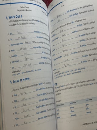 Living Language: French (set including Essential, Intermediate, Advanced, Notebook and 9 CDs)