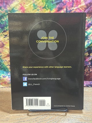 Living Language: French (set including Essential, Intermediate, Advanced, Notebook and 9 CDs)