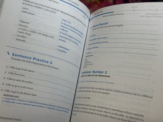 Living Language: French (set including Essential, Intermediate, Advanced, Notebook and 9 CDs)