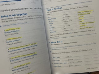 Living Language: French (set including Essential, Intermediate, Advanced, Notebook and 9 CDs)