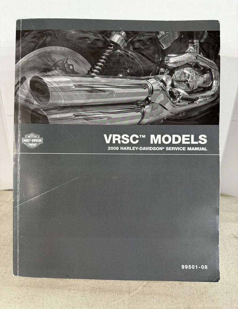 Item #119106 Harley Davidson 2008 VRSC Models Service Manual 99501-08