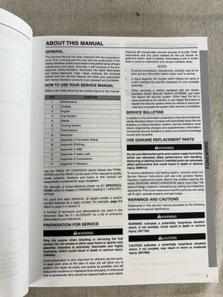 Harley Davidson 2008 VRSC Models Service Manual 99501-08
