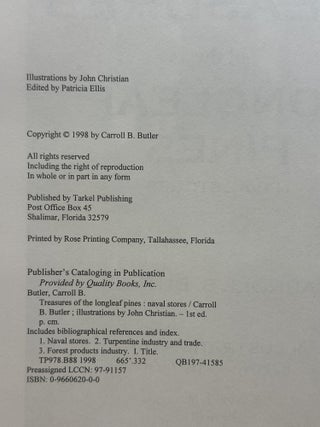 Treasures of the Longleaf Pines: Naval Stories
