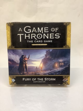 Item #119180 Fury of the Storm Expansion; A Game of Thrones Card Game, Second Edition. Daniel...