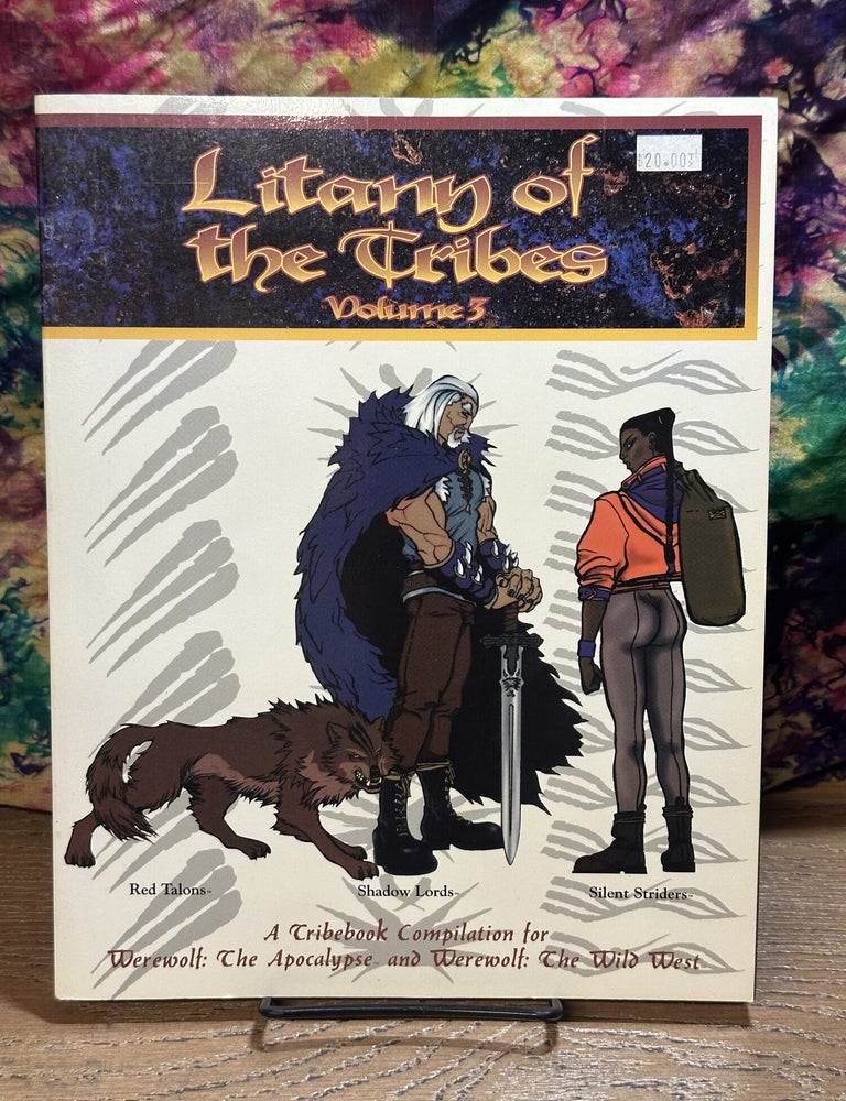 Item #119195 Litany of the Tribes Volume 3: Red Talons - Shadow Lords - Silent Striders (A TribeCompilation for Werewolf: The Apocalypse and Werewolf: The Wild West)