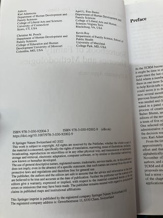 Sourcebook of Family Theories and Methodologies: A Dynamic Approach