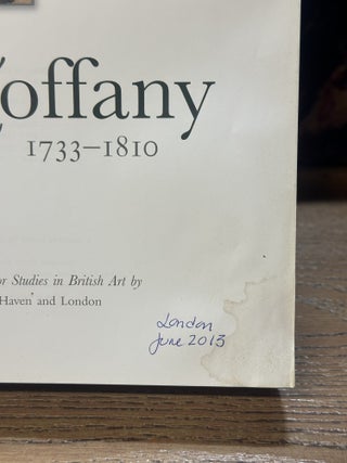Johan Zoffany: 1733-1810
