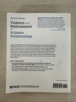Violence and Maltreatment in Intimate Relationships