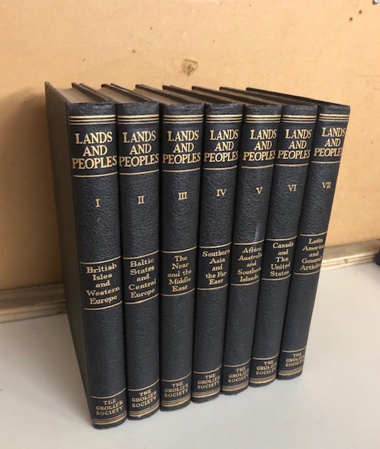 Item #2 Lands and Peoples, The World In Color (Complete in Seven Volumes). Gladys Ed Clewell.