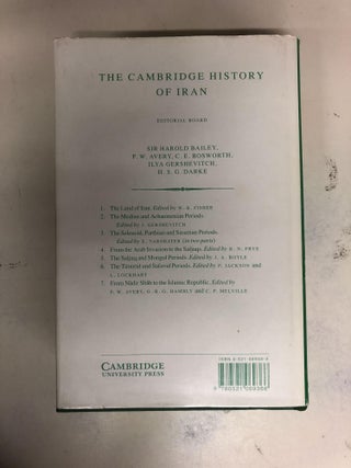 The Cambridge History of Iran, Vol. 5: The Saljuq and Mongol Periods
