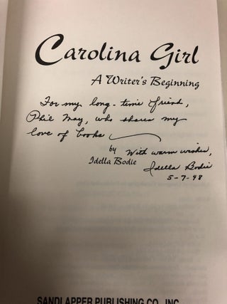 Carolina Girl: A Writer's Beginning