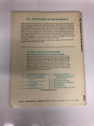Bill Dean's Book of Balsa Models