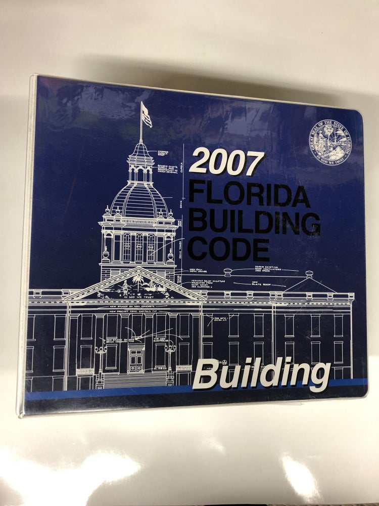 Item #63850 2007 Florida Building Code. International Code Council.