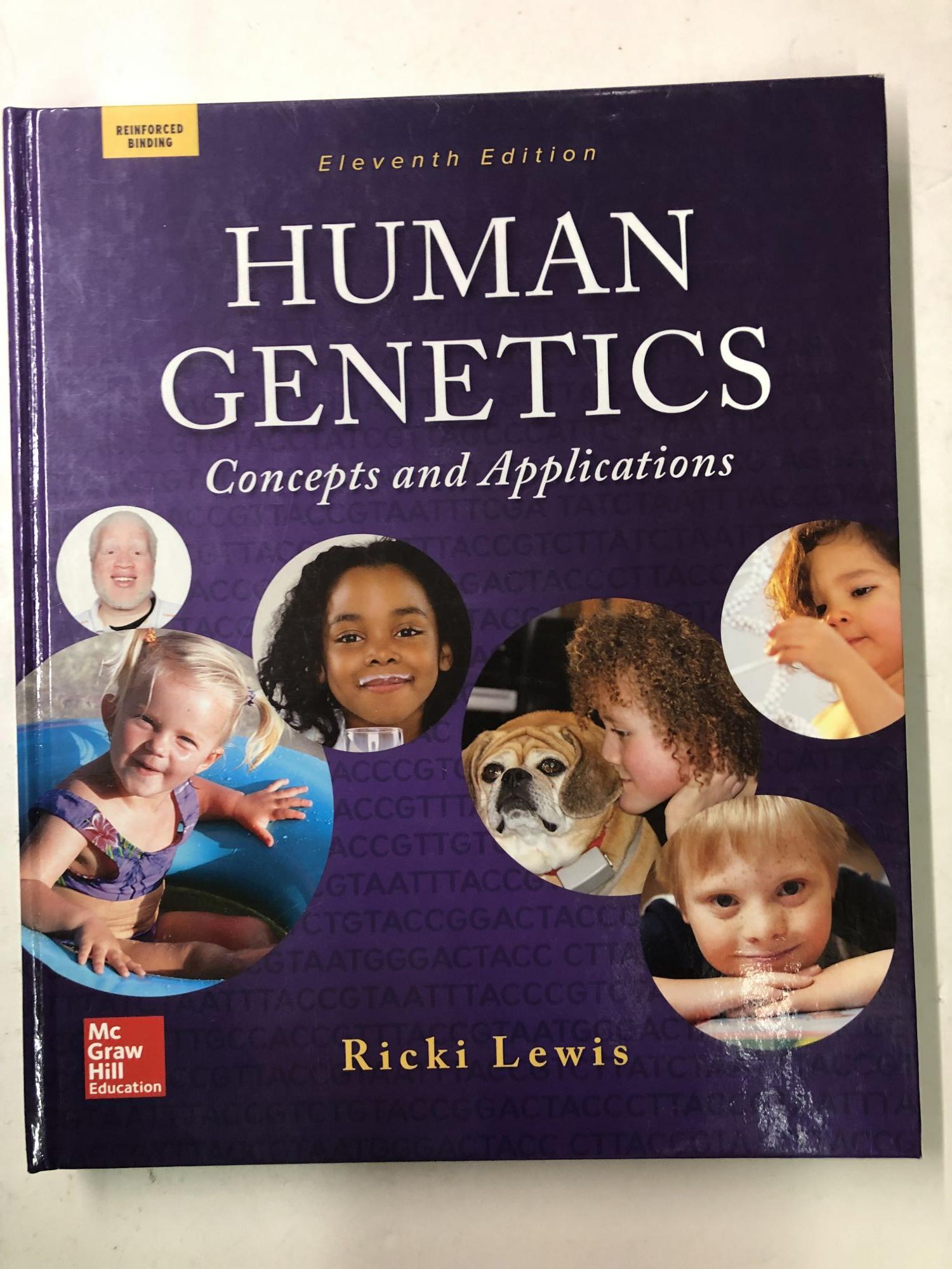 Human Genetics Concepts And Applications | Ricki Lewis Dr | 11th Edition