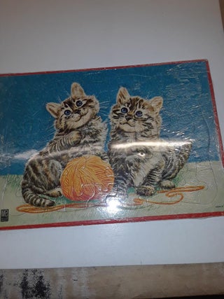 Item #64394 Cat Puzzle. Milton Bradley