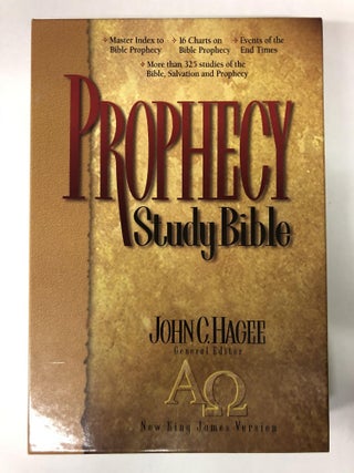 New King James Version Indexed Prophecy Study Bonded Leather Blue (Bonded Leather)