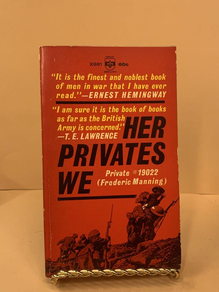 Item #64676 Her Privates We. Frederic Manning.
