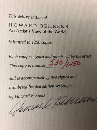 Item #64774 An Artists View of the World. Howard Behrens