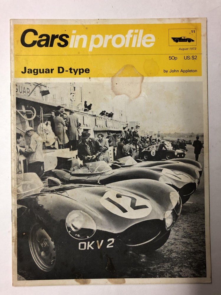Item #64844 Cars in Profile No. 11: Jaguar D-Type. John Appleton.