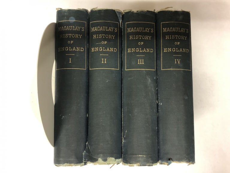 Item #64957 Macaulay's History of England (4 Volume Set). Thomas Babington Macaulay.