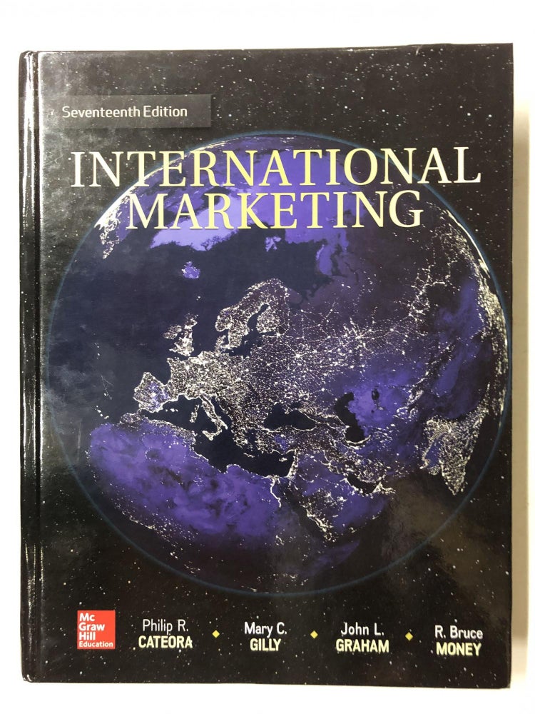 Item #65093 International Marketing. Philip R. Cateora.