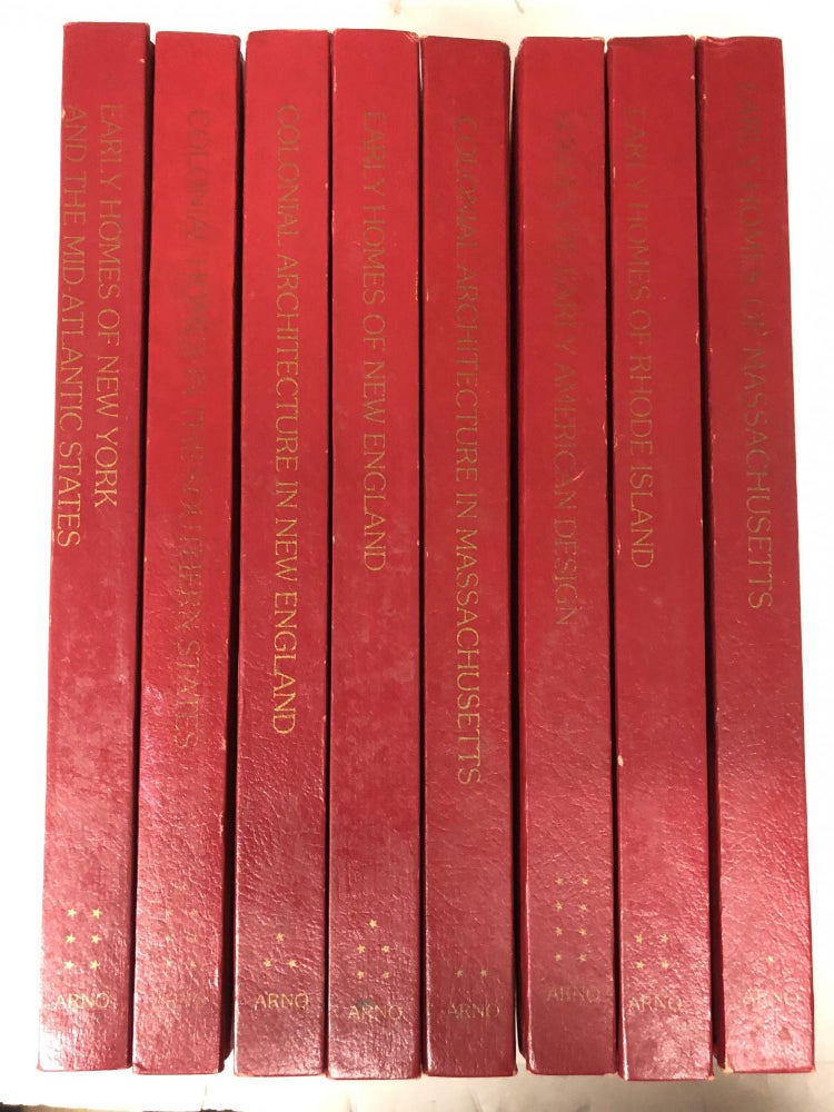 Item #65131 Architectural Treasures of Early America: 8 Volume Set. Russell F. Whitehead, Frank Chouteau Brown.