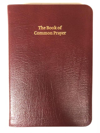 BCP Large Print Edition Prayer Book Burgundy calfskin leather 707