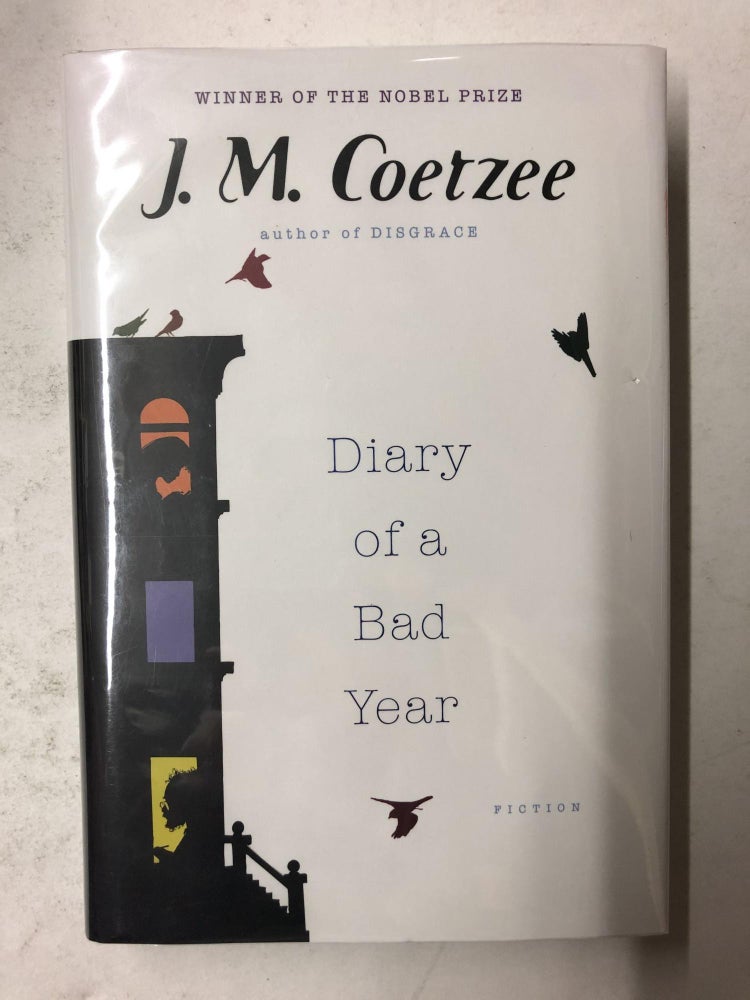 Item #65325 Diary of a Bad Year. J. M. Coetzee.