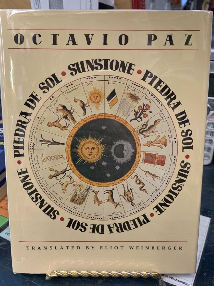 Item #65380 Sunstone/Piedra De Sol. Octavio Paz, Eliot Weinberger, trans.