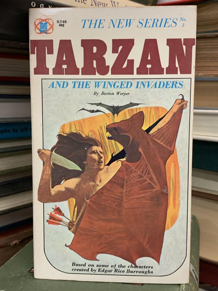 Item #65613 Tarzan and the Winged Invaders. Barton Werper.