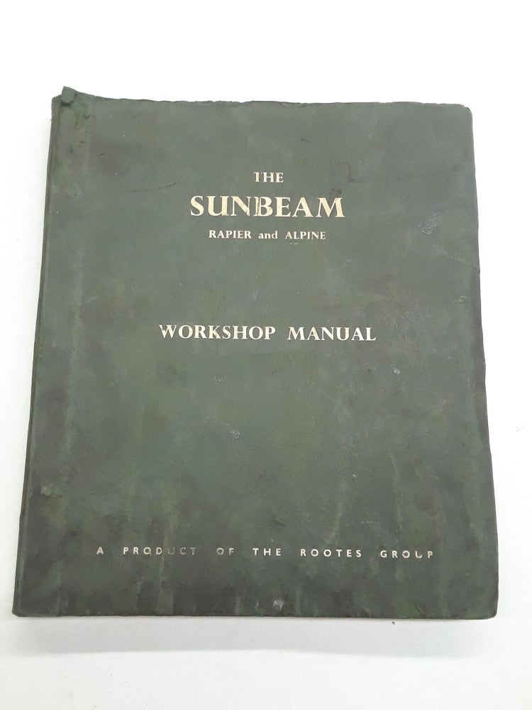 Item #65631 The Sunbeam. Sunbeam-Talbot Limited.