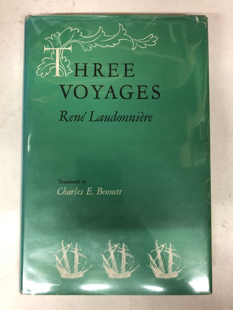 Item #65752 Three voyages. René Goulaine de Laudonnière.