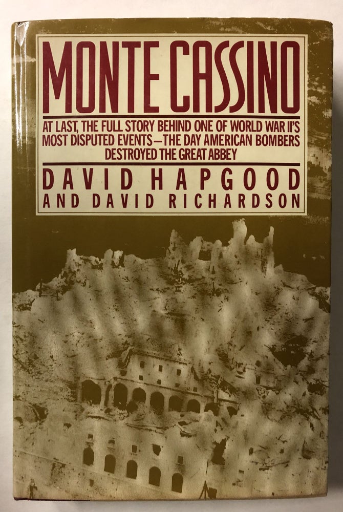Item #65836 Monte Cassino. David Hapgood, David Richardson.